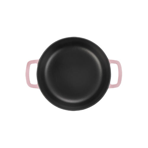 Braadpan gietijzer roze Combekk