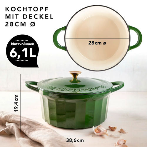 Braadpan 24 cm Römertopf