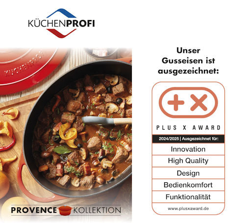 Hapjespan met deksel Provence 24 cm Kuchenprofi