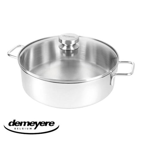 Hapjespan Apollo7 met deksel 28 cm Demeyere