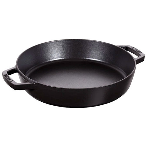 Grillpan 28 cm zwart Staub