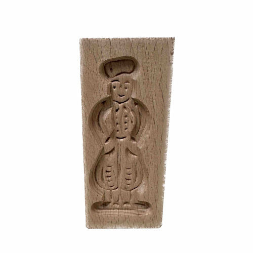 Speculaasplank mini man - vrouw Beukenhout