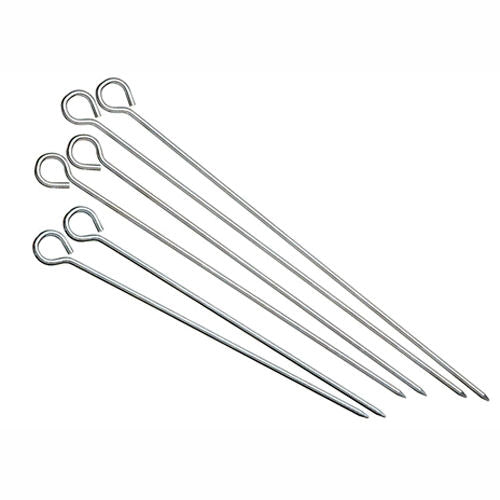 Vleespennen voor BBQ 6 stk