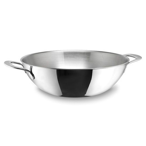 Wok met 2 grepen  Habonne (34 cm)