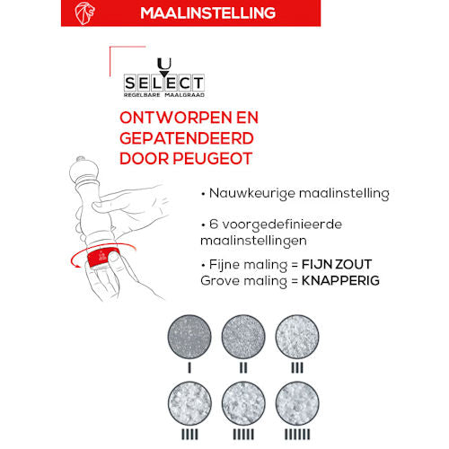 Zoutmolen Line Sense Peugeot oplaadbaar