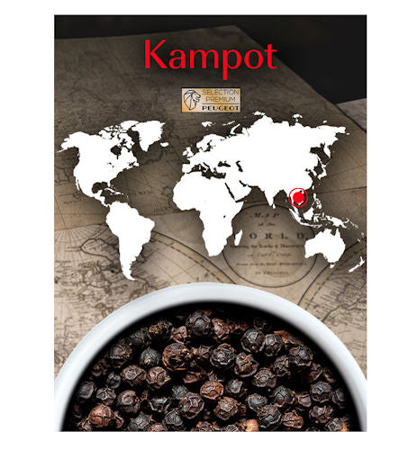 Zwarte peper uit Cambodja 3 x 20 gram