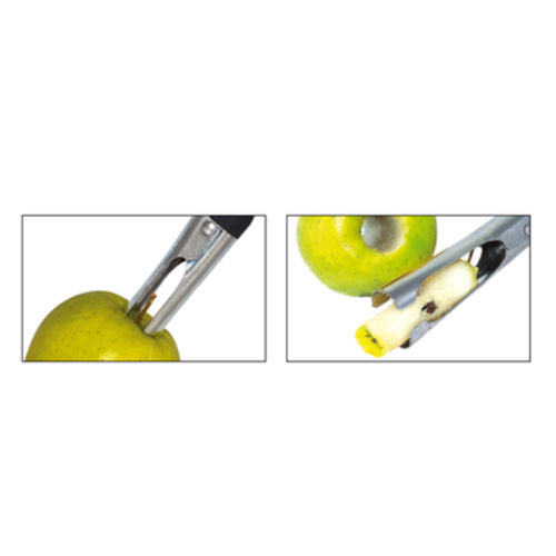 Appelboor met klapmechanisme