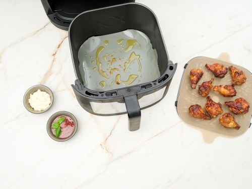Bakmat voor airfryer 24 x 24 cm