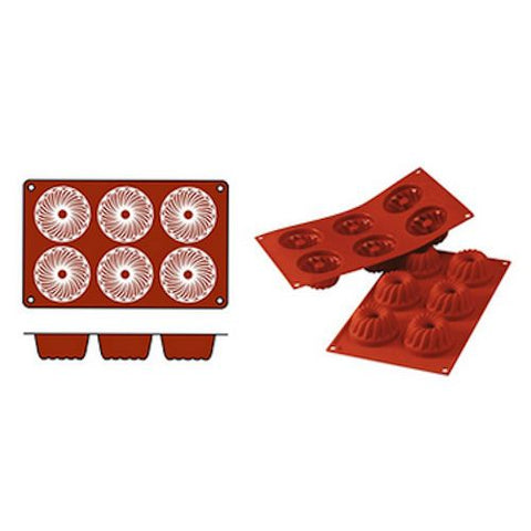 Bakmat mini tulband siliconen