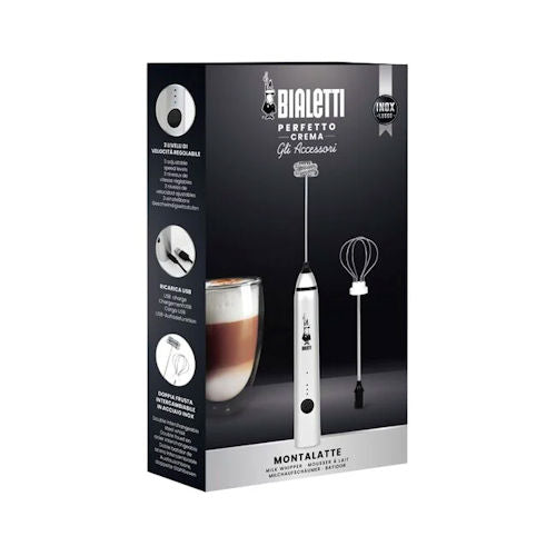 Melkopschuimer oplaadbaar Bialetti