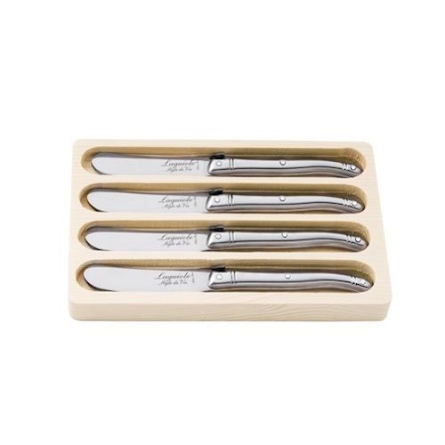 Laguiole botermes 4 dlg RVS