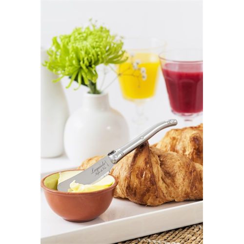 Laguiole botermes 4 dlg RVS