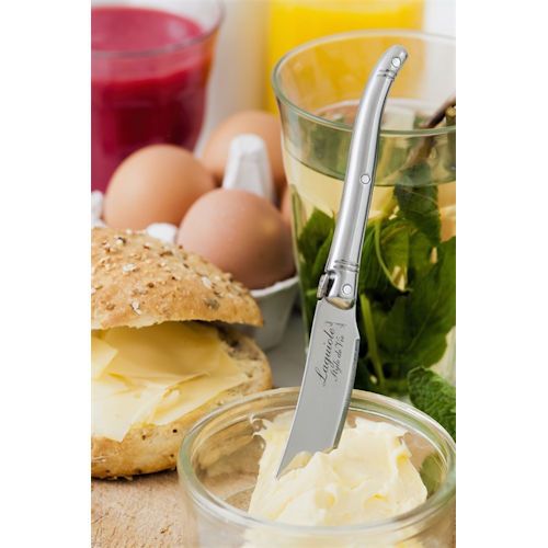 Laguiole botermes 4 dlg RVS