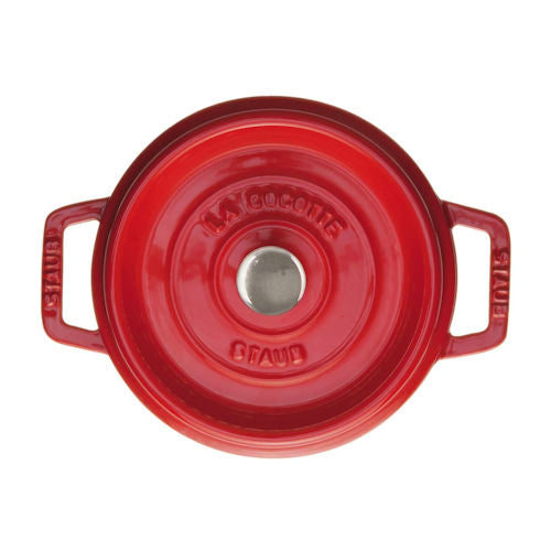 Braadpan Staub rood 18 cm
