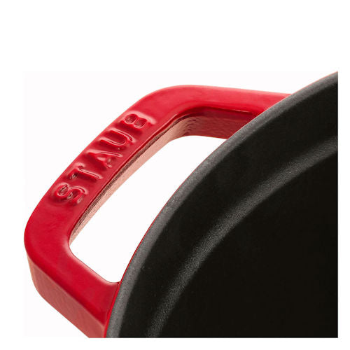 Braadpan Staub rood 18 cm