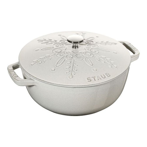 Braadpan Staub sneeuwvlok 24 cm