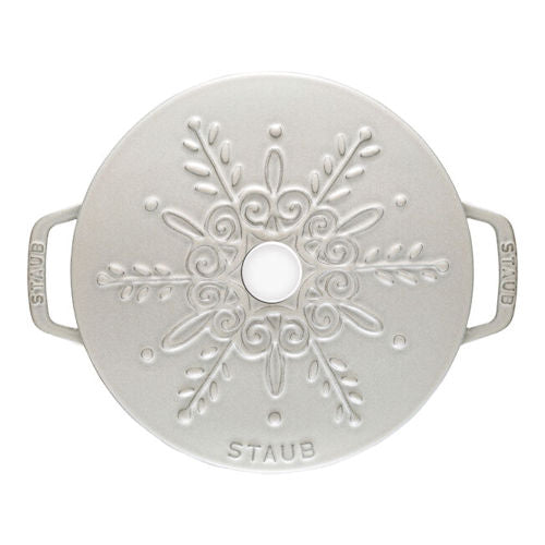 Braadpan Staub sneeuwvlok 24 cm