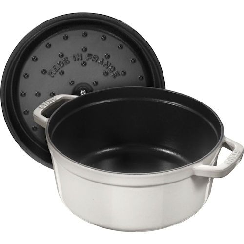 Braadpan Staub 26 cm White truffel