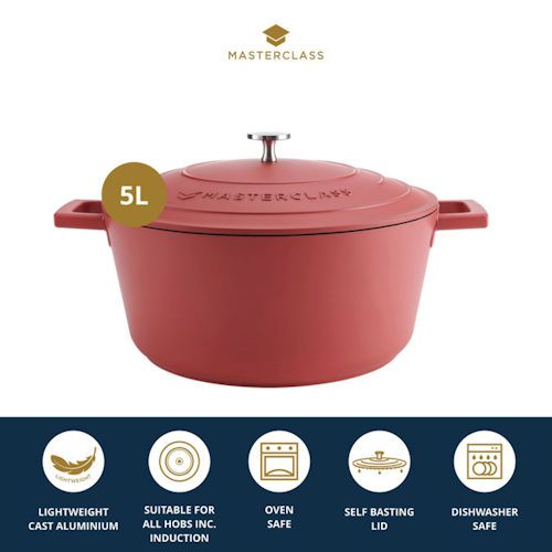 Braadpan Masterclass rood