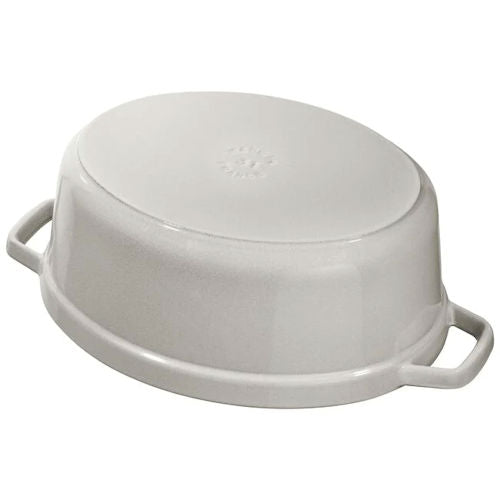Braadpan Staub White Truffel ovaal 31 cm