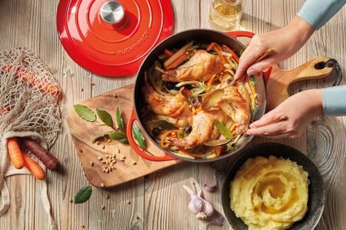 Braadpan zwart rond Provence Küchenprofi 