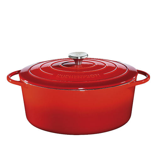 Braadpan Kuchenprofi Provence Rood Ovaal