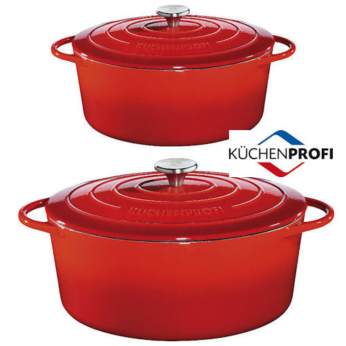 Braadpan Kuchenprofi Provence Rood Ovaal