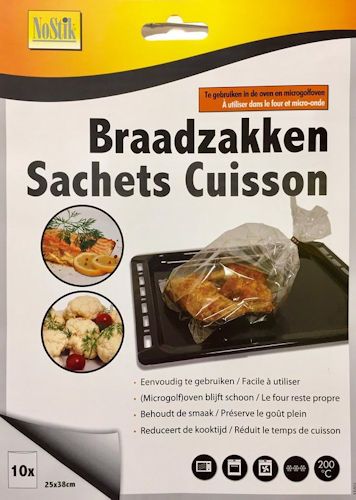 Braadzakken NoStick 38 x 25 cm