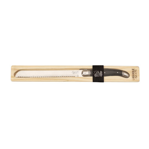 Broodmes Laquiole zwart 20 cm