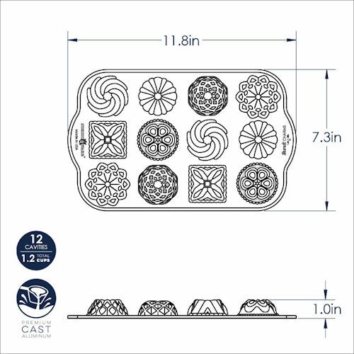 Nordic Ware Bundt Charmes Pan