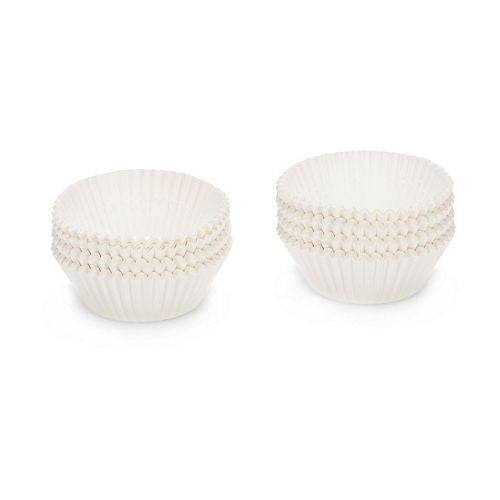 Cupcakevorm wit papier 200 stk