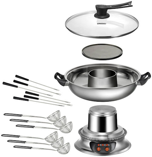 Chinees fonduepan RVS Unhold