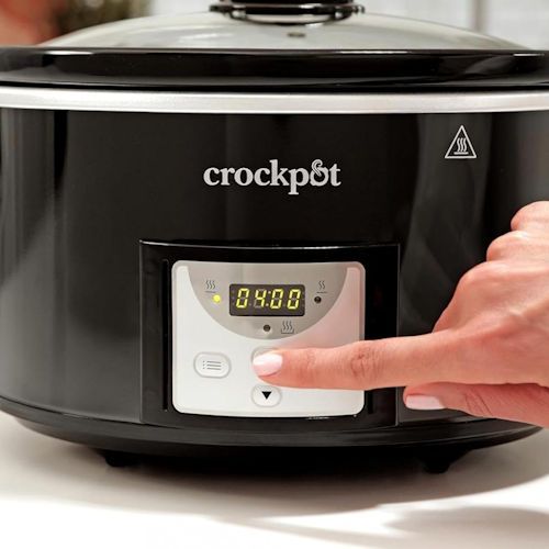 Crockpot slow cooker 3,5 ltr zwart