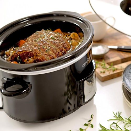 Crockpot slow cooker 3,5 ltr zwart
