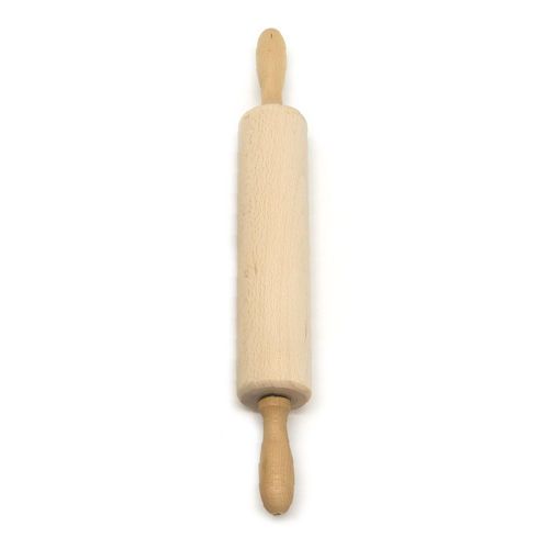 Deegroller hout 25 cm met kogellagers