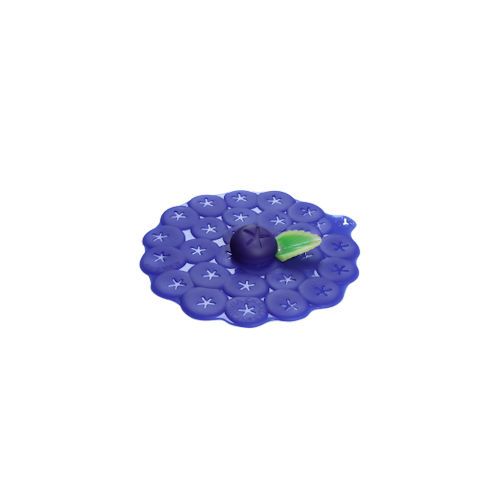 Deksel siliconen blueberry (15 cm)