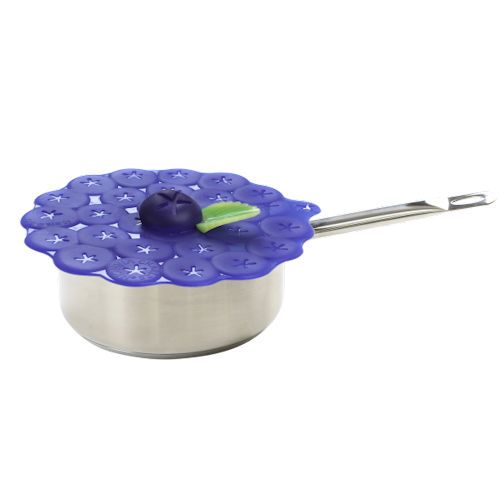Deksel siliconen blueberry (15 cm)