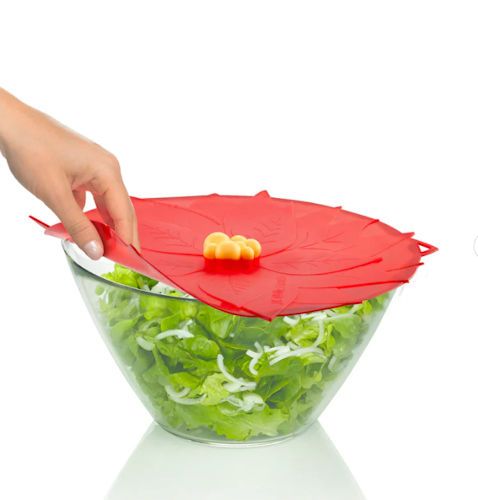 Deksel silicone Poinsettia