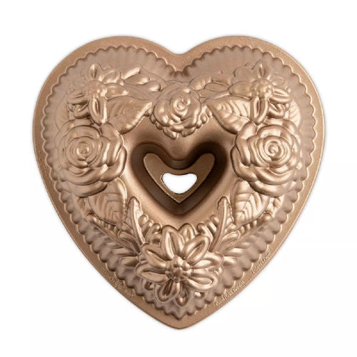 Nordic Ware bakvorm Floral Hart