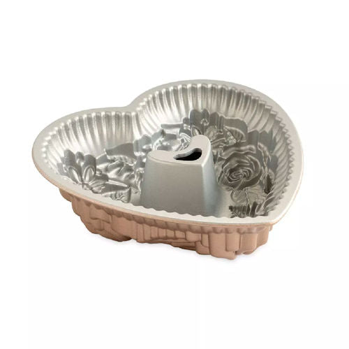 Nordic Ware bakvorm Floral Hart