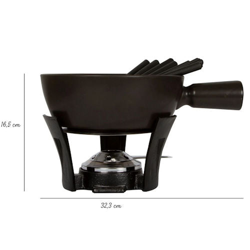 Fondueset Nero