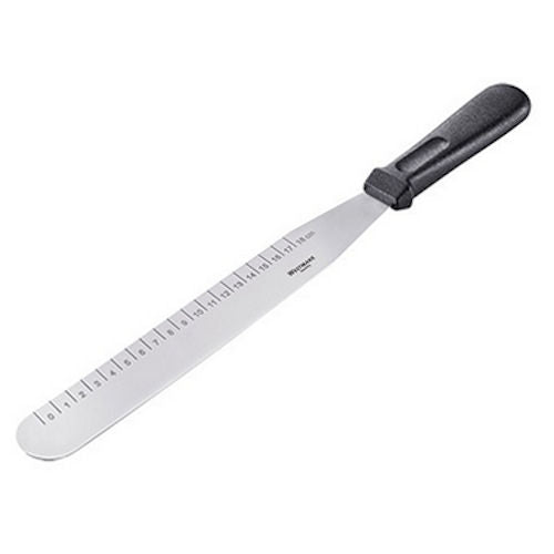 Glaceermes met liniaal 18 cm