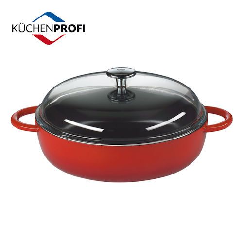 Hapjespan 28 cm Kuchenprofi Provence (rood)