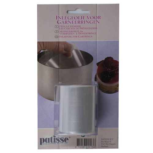 Inlegfolie 8 cm hoog