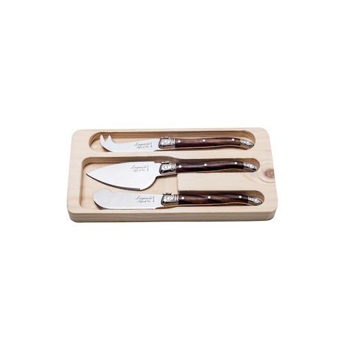 Kaasmessen 3 dlg Laquiole Dark Wood