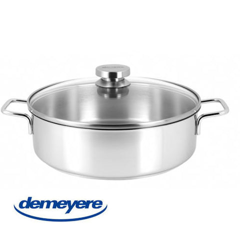Hapjespan Apollo7 met deksel 28 cm Demeyere