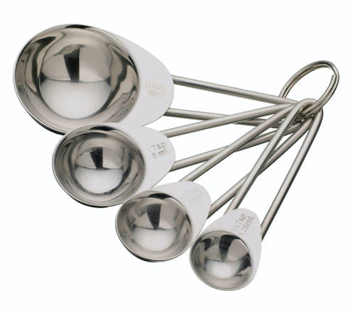 Maatlepelset 4 dlg RVS Kitchencraft