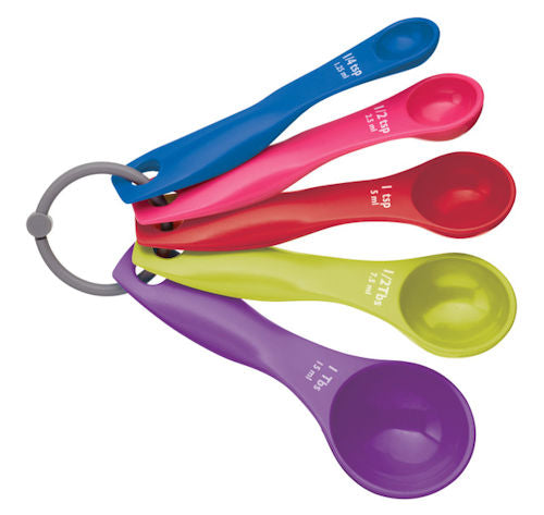 Maatlepelset 5 dlg colorworks