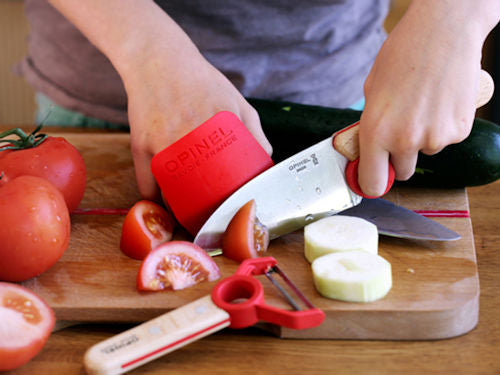 Keukenset Opinel voor de kleine chef Rood