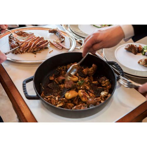 Paellapan met 2 handgrepen Staub